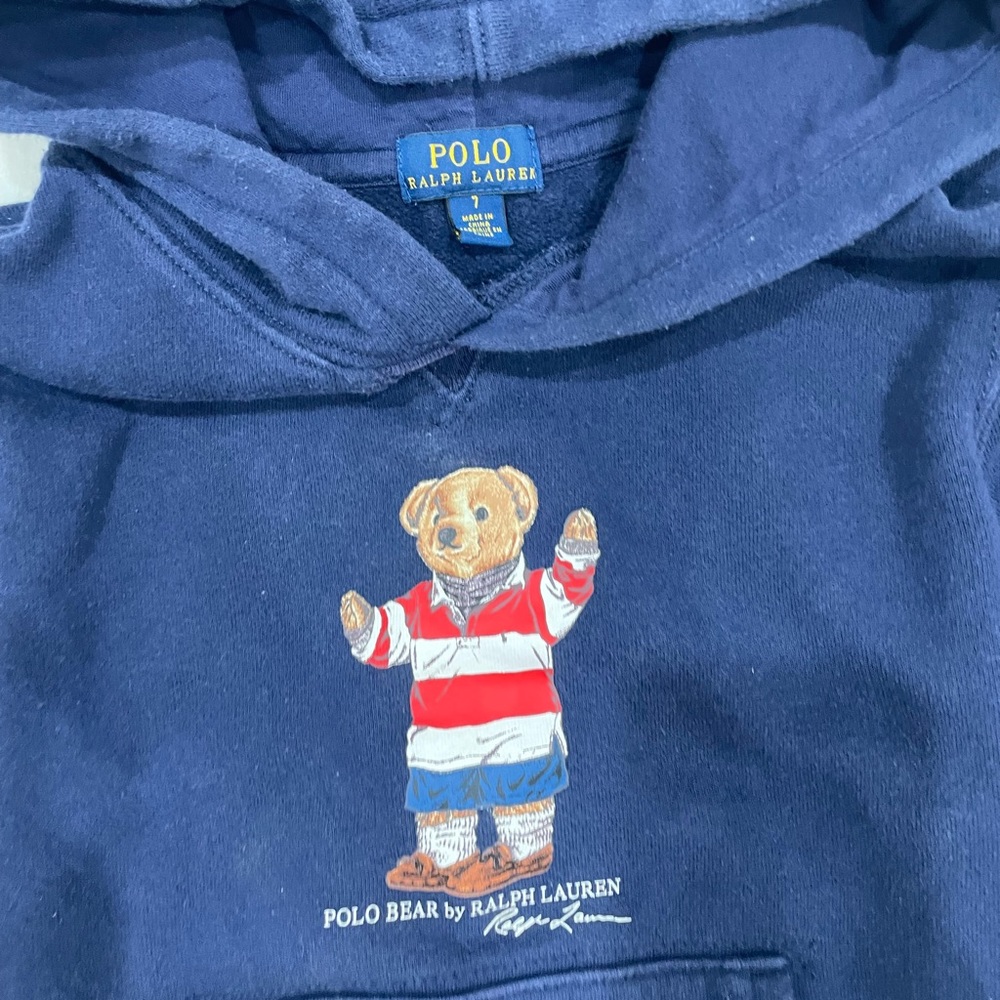 Polo Bear Hoodie by Polo Ralph Lauren || Kids - Picture 4 of 5